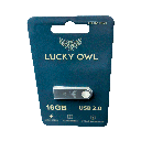 Memoria USB 16gb Lucky Owl Metálica 2.0 En Blister LO-02-16GB