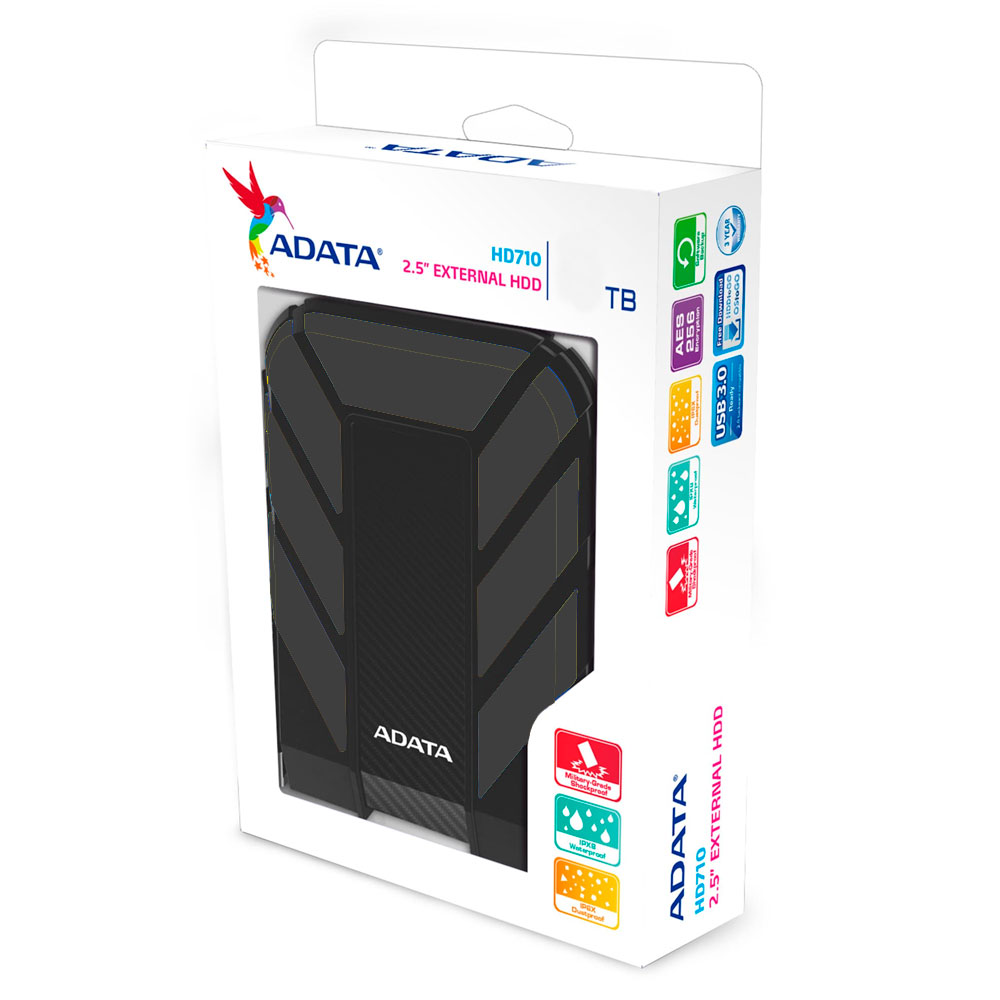 DISCO DURO HD710P 1TB NEGRO EXTERNO ADATA 3.1