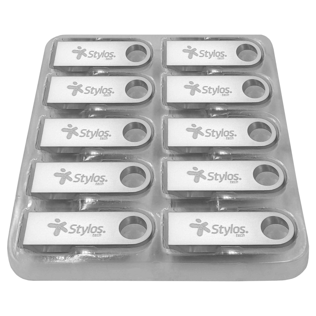 KIT 10 USB 16GB STYLOS STUSB1016