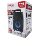 Bocina 8" SA890T Link Bits Bluetooth LED con Control y Micrófono