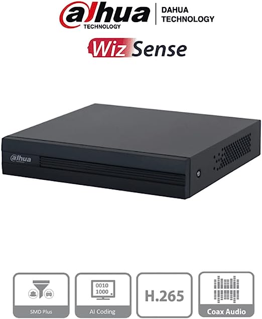 Dvr De 4 Canales 1080P Lite COOPER-I H.265 4 Canales 1 IP O Hasta 5 Canales IP 4 Canales Con SMD Plus Dahua
