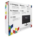 Monitor Stylos 19" STPMOT3B HD 1440p 60Hz VGA/HDMI Negro