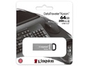 USB 64GB Kingston DTKN/64GB 3.2 Plata