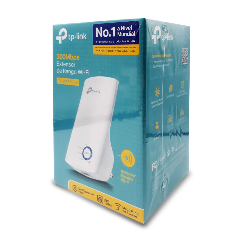 REPETIDOR INALAMBRICO WI-FI TP- LINK TL-WA850RE 300 MBPS