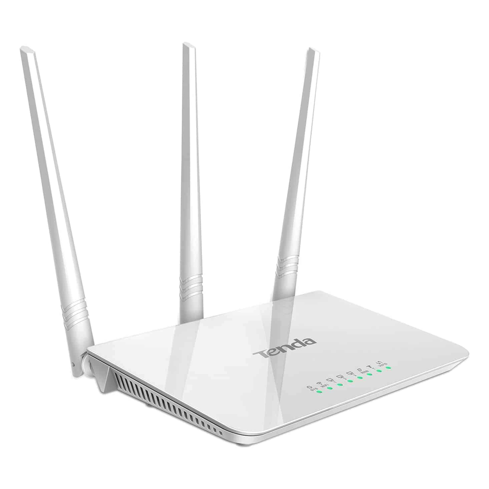ROUTER Y REPETIDOR TENDA F3 300MBPS 3 ANT EXT 5DBI