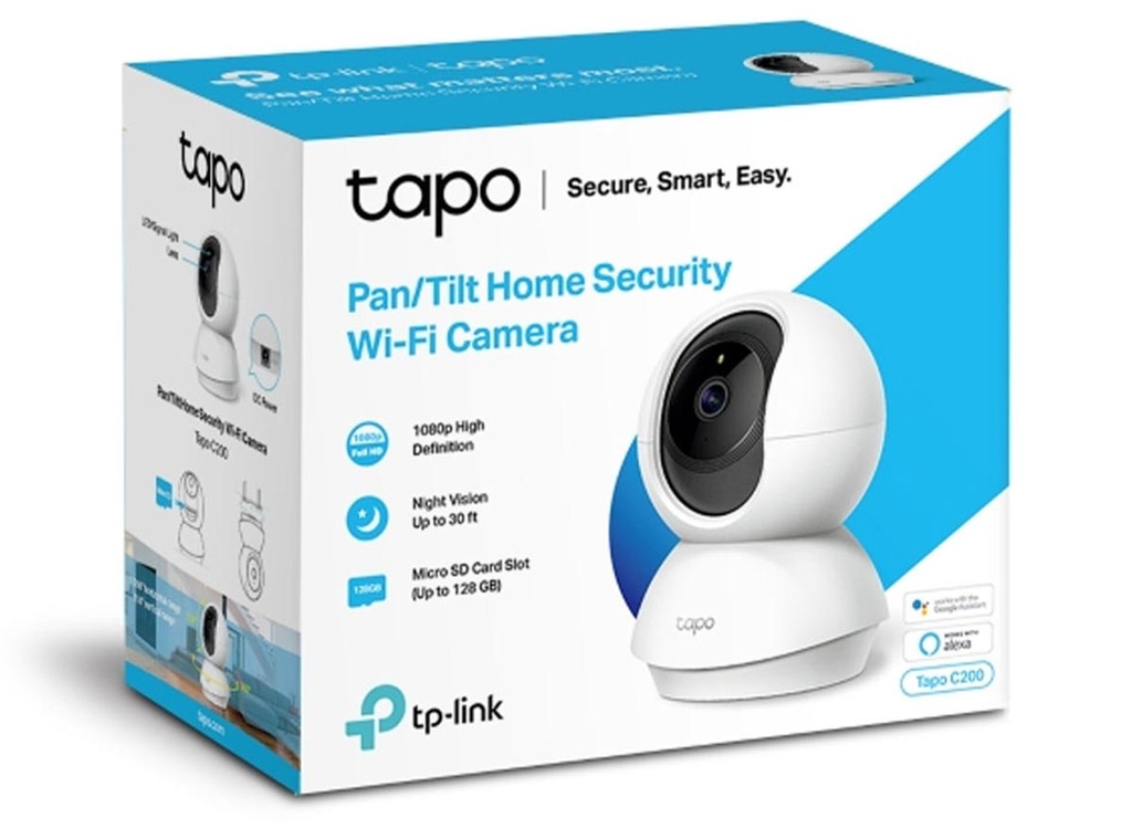Cámara de Seguridad TAPO C200 TP-Link Wi-Fi Full HD 1080p