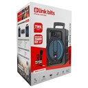 Bocina 8" SA8056T Bluetooth Micrófono Usb Auxiliar Link Bits