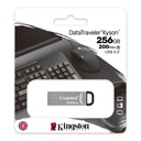 USB 256GB DTKN/256GB KINGSTON 3.2 PLATA