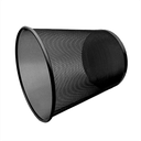 Cesto de Malla Redondo 20L Color Negro Nextep