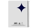 Cuaderno Espiral F/F Estrella Cuadro 7mm 100 Hojas C:84