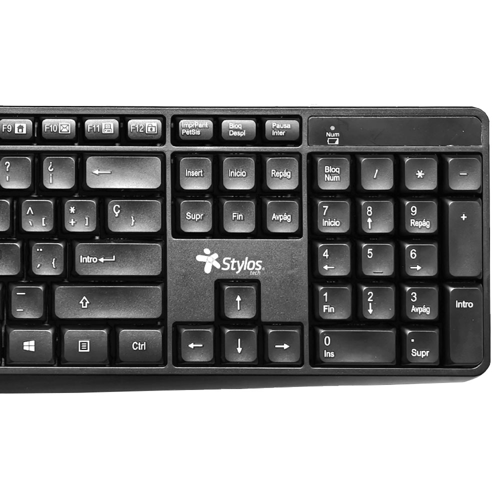 TECLADO INALAMBRICOS STPTEC4B STYLOS