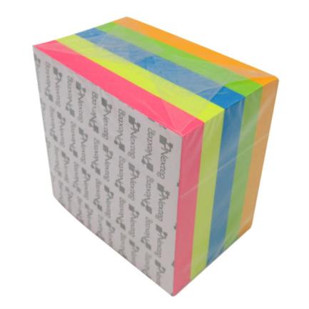 Notas Adhesivas 3x3 Neón 5 Bloques 500 Hojas Nextep