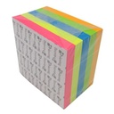 Notas Adhesivas 3x3 Neón 5 Bloques 500 Hojas Nextep