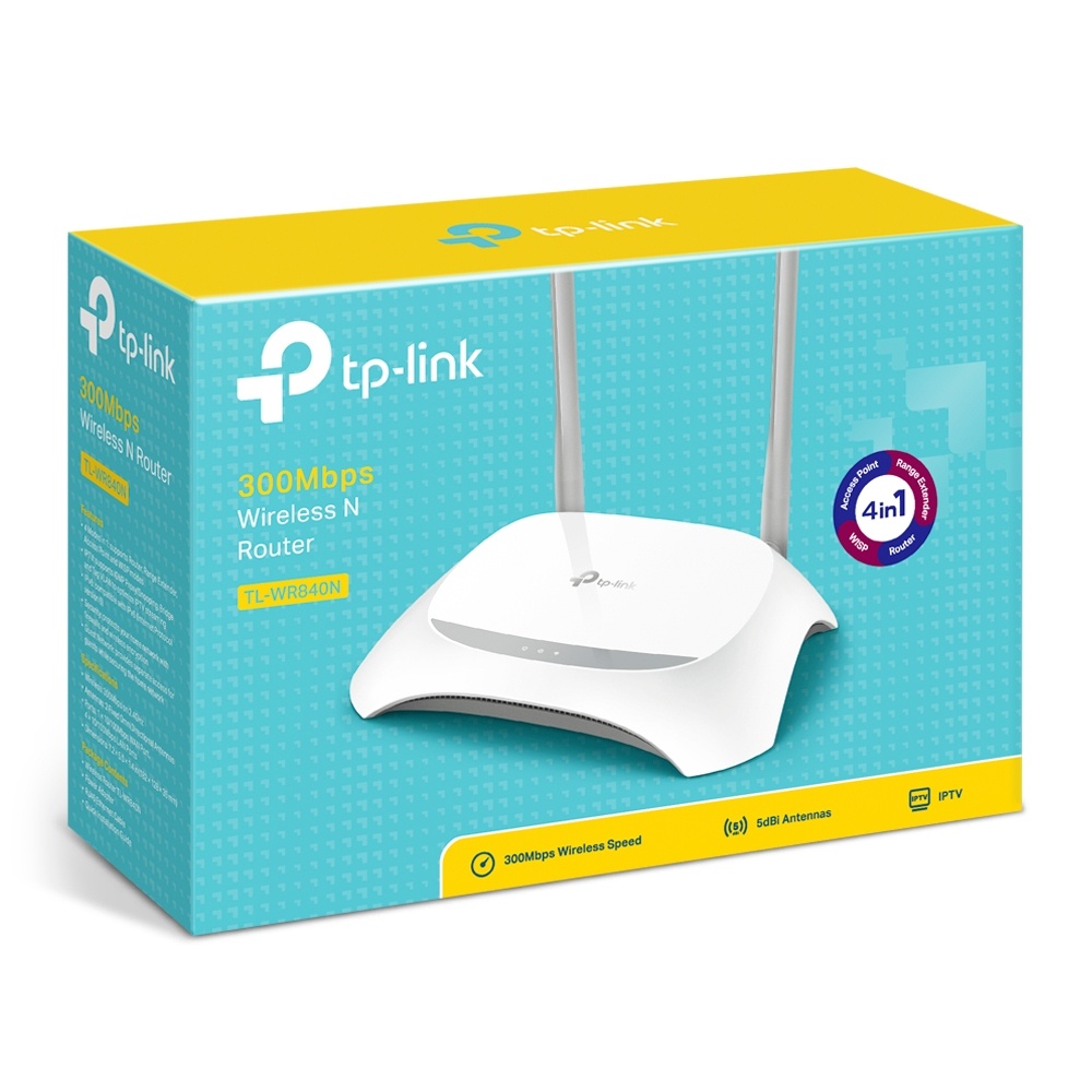 ROUTER INALÁMBRICO TP-LINK TL-WR840N N 300 MBPS