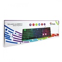 Teclado Alámbrico STTEALLED1T Stylos Con Led