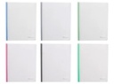 ​Paquete C/12 Folder Traslucido Pascua Con Costilla Colores (C.10)