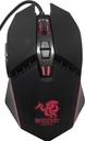 Kit Gamer NGC-KRAKEN Necnon Audífonos Teclado Rojo Mouse Mp Rojo