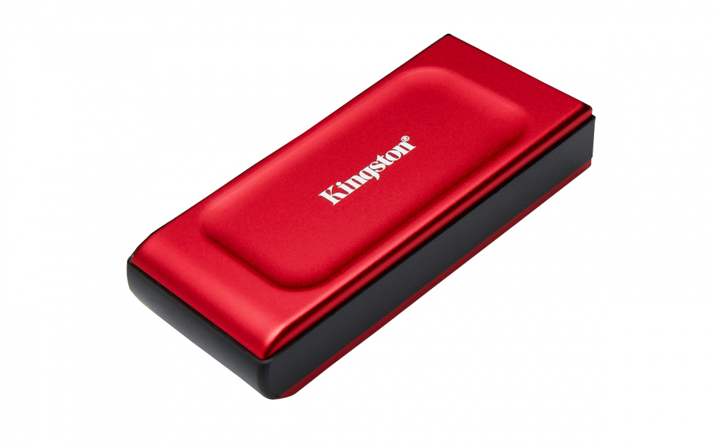 Unidad SSD Kingston XS1000 SSD Externa 2TB SXS1000R/2000G – Alta Velocidad 2000MB/s, Interfaz USB 3.2, Rojo
