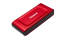 Unidad SSD Kingston XS1000 SSD Externa 2TB SXS1000R/2000G – Alta Velocidad 2000MB/s, Interfaz USB 3.2, Rojo