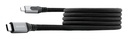 Cable Adata Tipo C/ Tipo C 1 M CACCU3-100W-100AN-BK 100W Negro