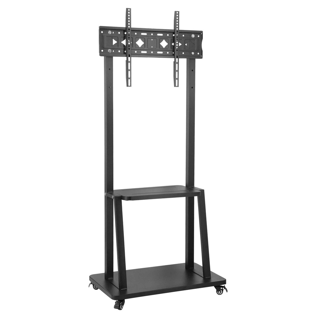 Soporte TV Carrito 42 a 85 Lucky Owl Y800- TVC4285 50Kg Con Llantitas móvil