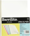 Paquete C/12 Folder Con Costilla Barrilito