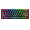 Teclado Redragon Dragonborn K630RGB-SP BR Switch Café 60% Español Negro