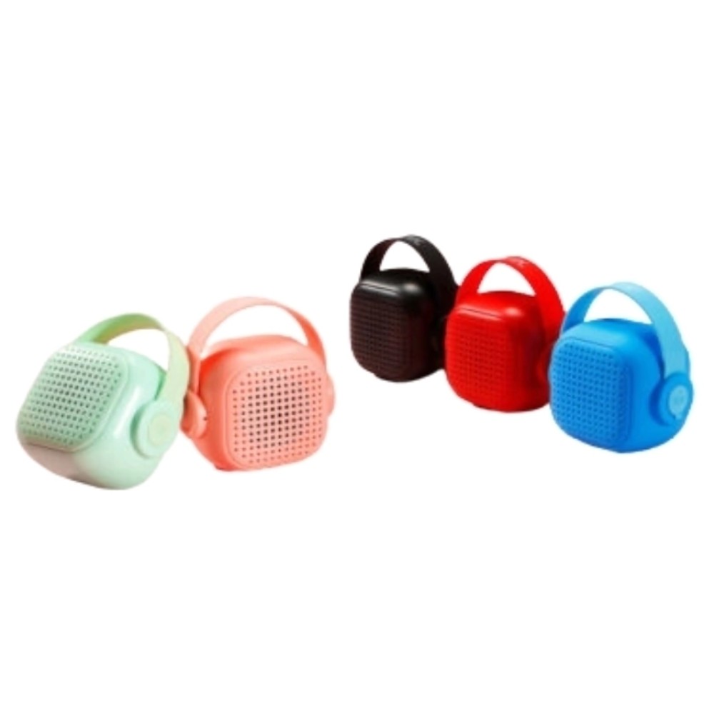 Mini Bocina Bluetooth KBroad KTS-1678 Radio Fm, Luz Led Multicolor (C.120)