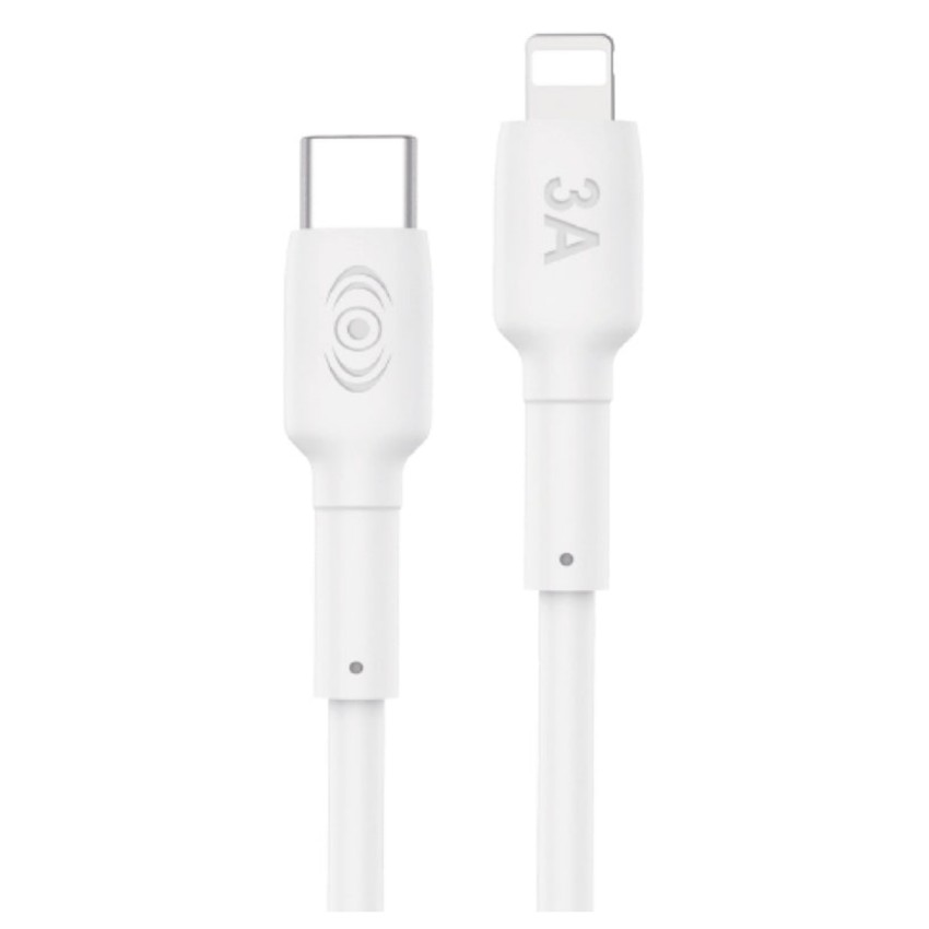 Cable Tipo C A Iphone Control Expert 1 Metro CE-NIP3AW 30W, Carga Rápida, Blanco
