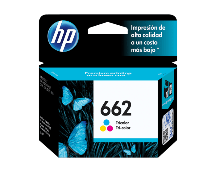 CARTUCHO TINTA HP 662 CZ104AL COLOR ORIGINAL