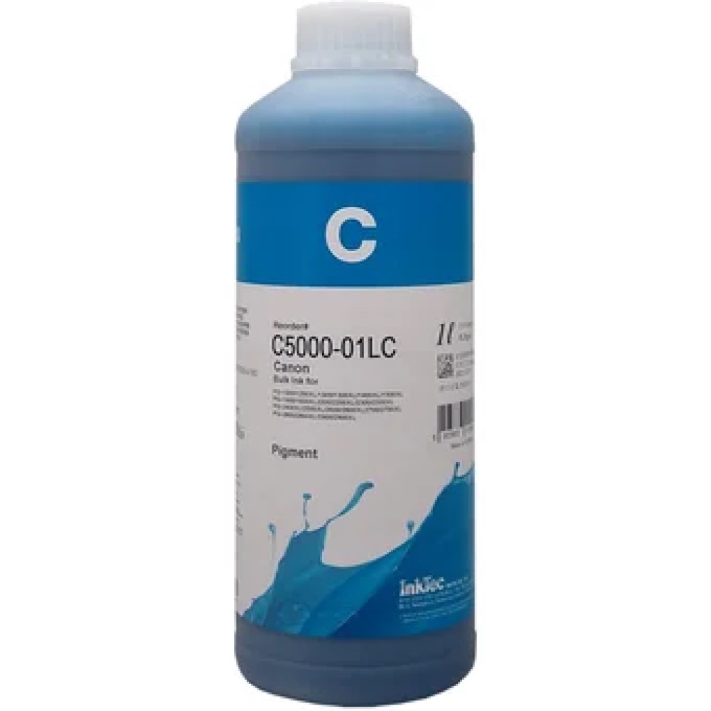 TINTA INKTEC C5000 CIAN PIGMENTADA COMPATIBLE CON CANON LITRO