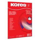 Paquete C/100 Papel Carbon Kores Carta Azul