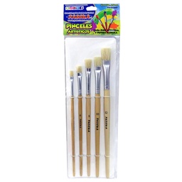 [PIN-KHAB03] Paquete C/5 Pincel Pascua Artístico (E.24) (C.144)