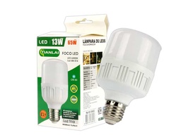[S13W02] Foco 13W Led S13W02 Luz Fría Megaluz (C.50)