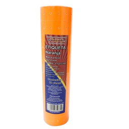 [PAQ10-ETI2212-KA] Paquete C/10 Etiqueta Pascua Rollo Naranja