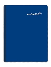 [PAQ4-0481] Paquete C/4 Cuaderno Cosido Universitario Estrella Cuadro 7 mm 100 Hojas
