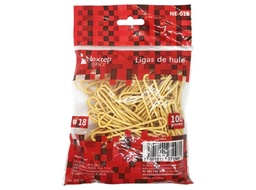 [PAQ5-NE018] ​Paquete C/5 Ligas #18 (8cm) C/100g NE-018 Nextep