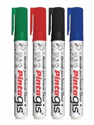 [6600] Marcador Pintagis Alfra Set C/4 Colores (C.12)