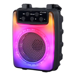 [KTS-2006] Bocina 3 Pulgadas KTS-2006 Bluetooth Luz Led Multicolor Link Bits (C.60)
