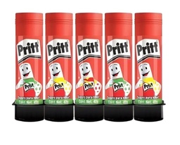 [PAQ5-7501199472485] Paquete C/5 Lápiz Adhesivo Pritt 42g
