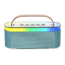 [KTS-2112] Bocina Bluetooth Portátil KTS-2112 Luz Led Multicolor Recargable Radio Fm (C.50)