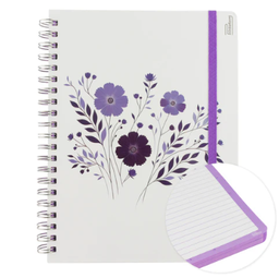 [FLPRRY] Cuaderno Profesional Printaform Floral Raya 100H (C.12)