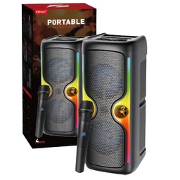 [KTS-2033] Bocina Bluetooth Link Bits 16 Pulgadas KTS-2033 Radio Fm Luz Led Multicolor