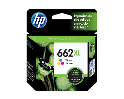 [CZ106AL] Cartucho Tinta Original Hp 662XL CZ106AL Color