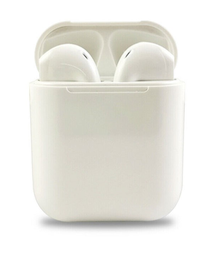 [i12] Audífonos Bluetooth Tipo Airpods i12 Link Bits Tws (C.100)