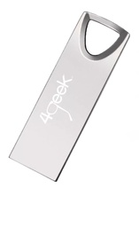 [4GEEK-16GB] Usb 16Gb 4Geek 4GMUSB6B Plata 4GKUSB16S