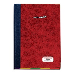 [0100] Libro Florete Estrella Raya Forma Francesa 240 Hojas (C.6)