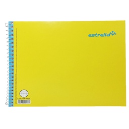 [0172] Cuaderno Espiral Forma Italiana Estrella Cuadro 5mm 100 Hojas (C.72)