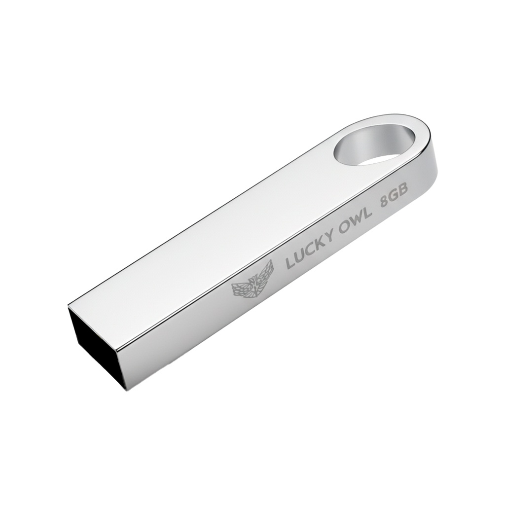 Memoria Usb 8GB Lucky Owl A Granel BULK-LO-8GB