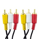 Cable Rca 3 a 3 De 1.2 Metros CE-1056 Compatible Bocinas Dvd Consolas Decodificador